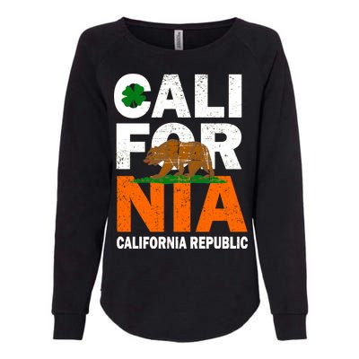 California Republic St. Patrick's Day Irish Womens California Wash Sweatshirt