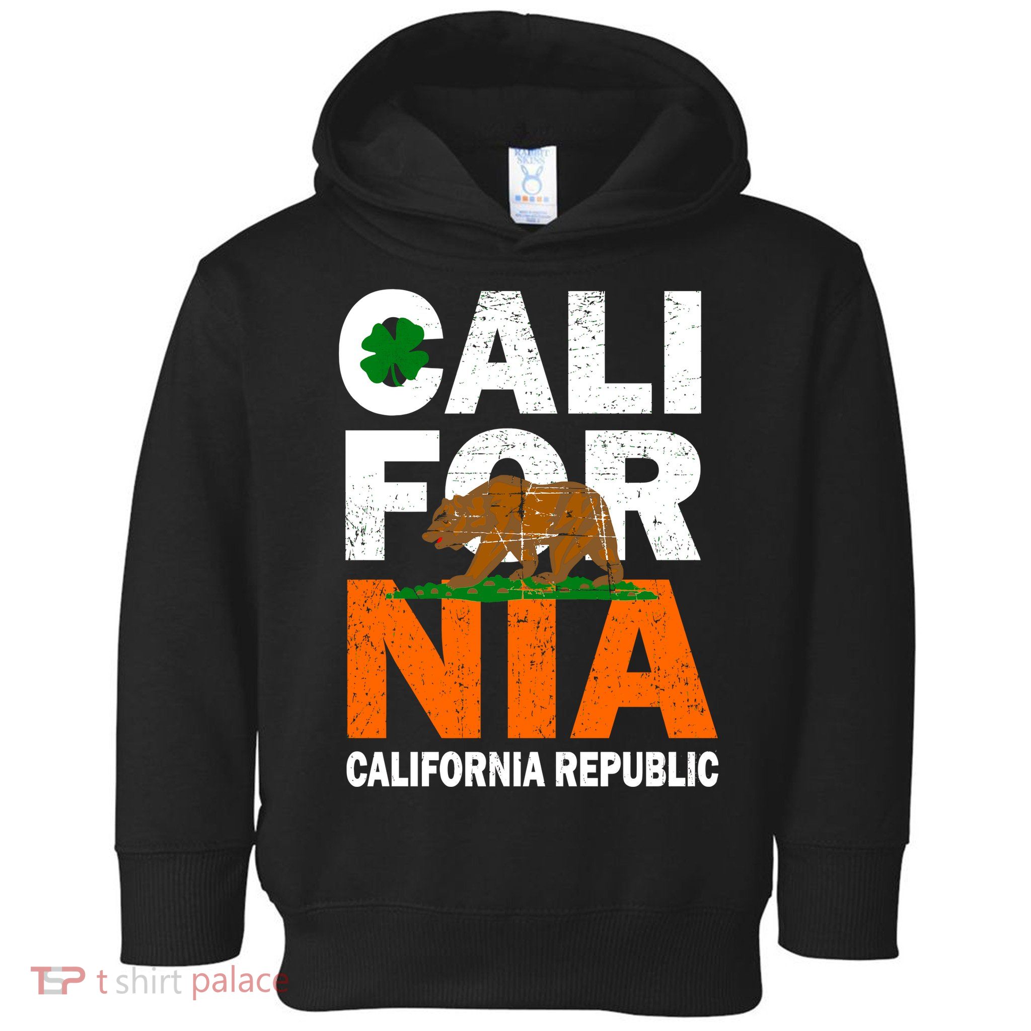 California Republic St. Patrick's Day Irish Toddler Hoodie