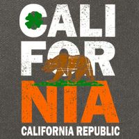 California Republic St. Patrick's Day Irish Cotton Canvas Backpack