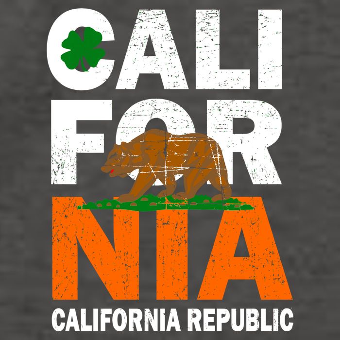California Republic St. Patrick's Day Irish Vector Backpack