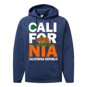 California Republic St. Patrick's Day Irish Performance Fleece Hoodie