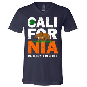 California Republic St. Patrick's Day Irish V-Neck T-Shirt