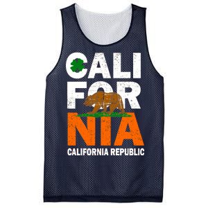 California Republic St. Patrick's Day Irish Mesh Reversible Basketball Jersey Tank