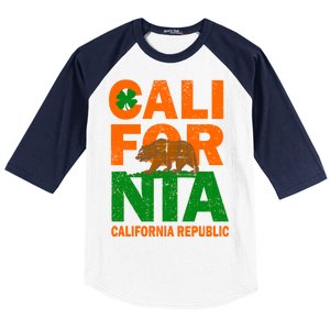 California Republic St. Patrick's Day Irish Baseball Sleeve Shirt