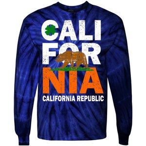 California Republic St. Patrick's Day Irish Tie-Dye Long Sleeve Shirt