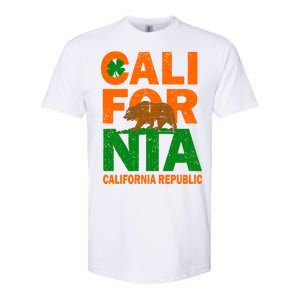 California Republic St. Patrick's Day Irish Softstyle CVC T-Shirt