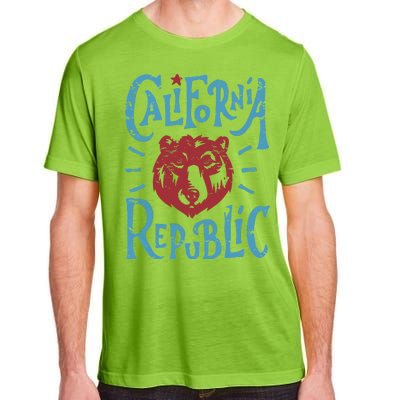 California Republic Vintage Adult ChromaSoft Performance T-Shirt