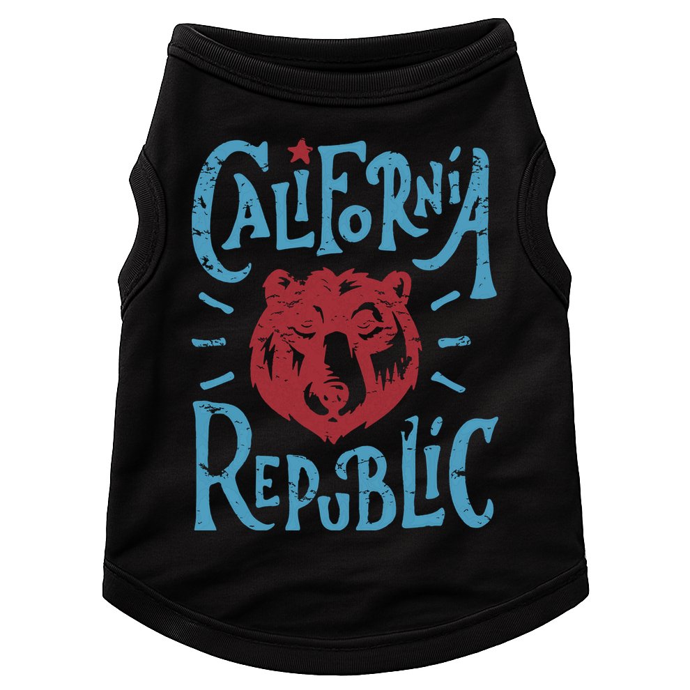 California Republic Vintage Doggie Tank