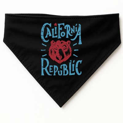 California Republic Vintage USA-Made Doggie Bandana