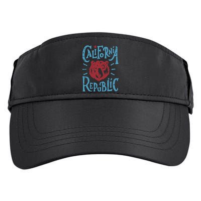 California Republic Vintage Adult Drive Performance Visor