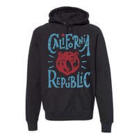 California Republic Vintage Premium Hoodie