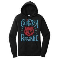 California Republic Vintage Women's Pullover Hoodie