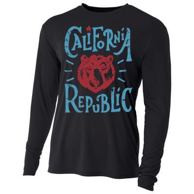 California Republic Vintage Cooling Performance Long Sleeve Crew