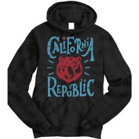 California Republic Vintage Tie Dye Hoodie