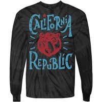 California Republic Vintage Tie-Dye Long Sleeve Shirt