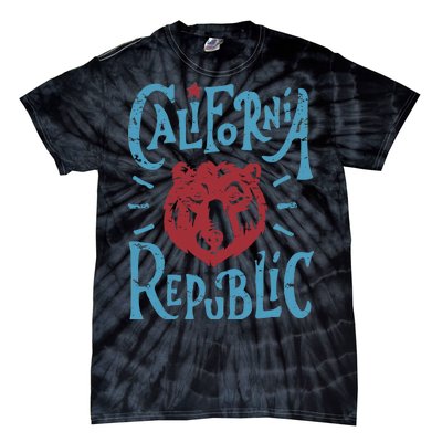 California Republic Vintage Tie-Dye T-Shirt