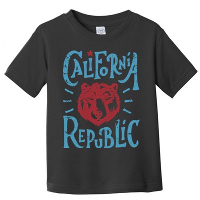 California Republic Vintage Toddler T-Shirt