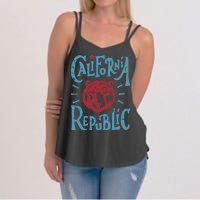 California Republic Vintage Women's Strappy Tank