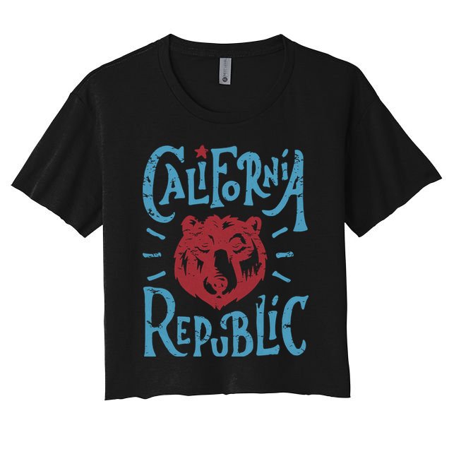 California Republic Vintage Crop Top