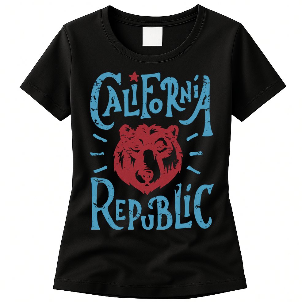 California Republic Vintage Womens T-Shirt