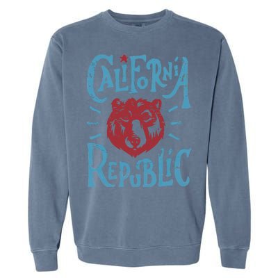 California Republic Vintage Garment-Dyed Sweatshirt