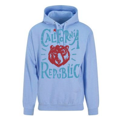 California Republic Vintage Unisex Surf Hoodie