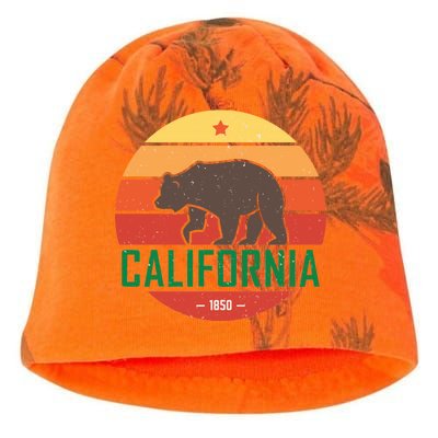 California Retro Circle Kati - Camo Knit Beanie