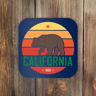 California Retro Circle Coaster