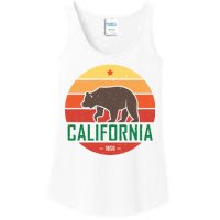 California Retro Circle Ladies Essential Tank