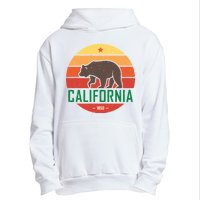 California Retro Circle Urban Pullover Hoodie