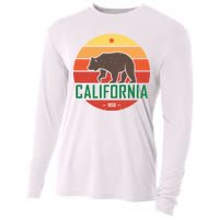 California Retro Circle Cooling Performance Long Sleeve Crew