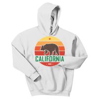 California Retro Circle Kids Hoodie