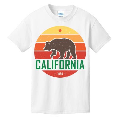 California Retro Circle Kids T-Shirt