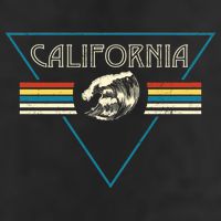 California Retro Vibe Cool Comfort Performance Bucket Hat