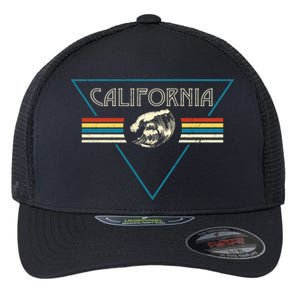 California Retro Vibe Flexfit Unipanel Trucker Cap