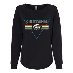 California Retro Vibe Womens California Wash Sweatshirt