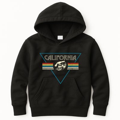 California Retro Vibe Kids Hoodie