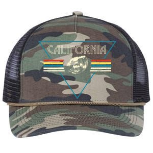 California Retro Vibe Retro Rope Trucker Hat Cap