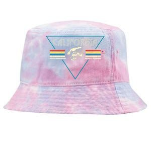 California Retro Vibe Tie-Dyed Bucket Hat