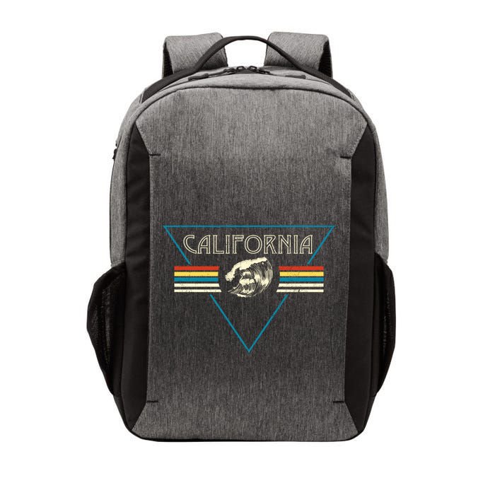 California Retro Vibe Vector Backpack