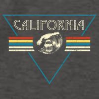 California Retro Vibe Vector Backpack