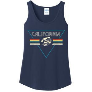 California Retro Vibe Ladies Essential Tank