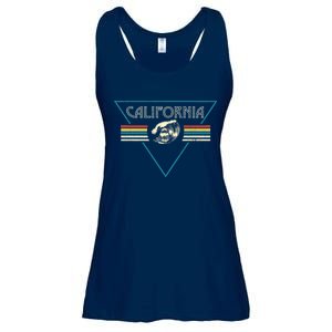 California Retro Vibe Ladies Essential Flowy Tank