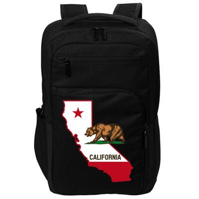 California State Bear Flag Impact Tech Backpack