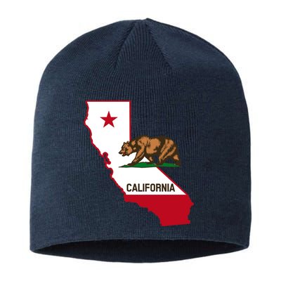 California State Bear Flag Sustainable Beanie