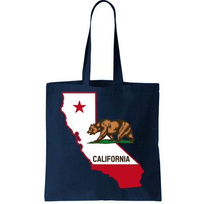 California State Bear Flag Tote Bag