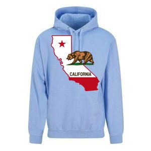 California State Bear Flag Unisex Surf Hoodie