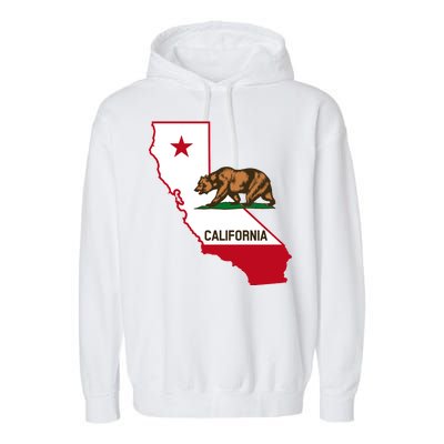 California State Bear Flag Garment-Dyed Fleece Hoodie