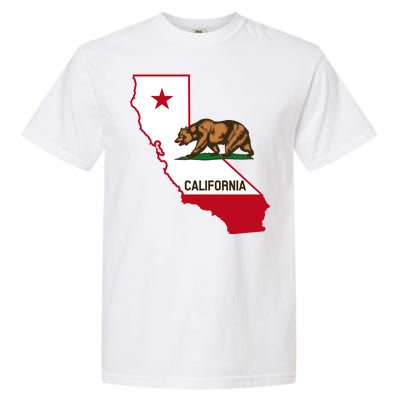 California State Bear Flag Garment-Dyed Heavyweight T-Shirt