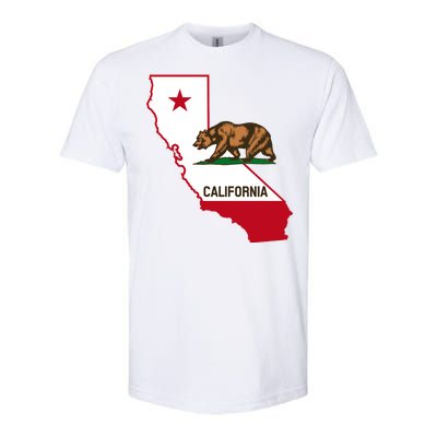 California State Bear Flag Softstyle CVC T-Shirt